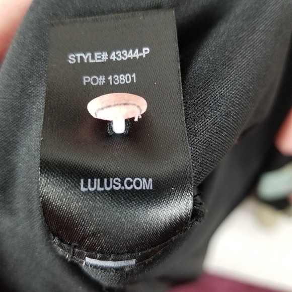 Lulu's Black and Pink Wrap Maxi Dress with Bishop Sleeves - Picture 8 of 10